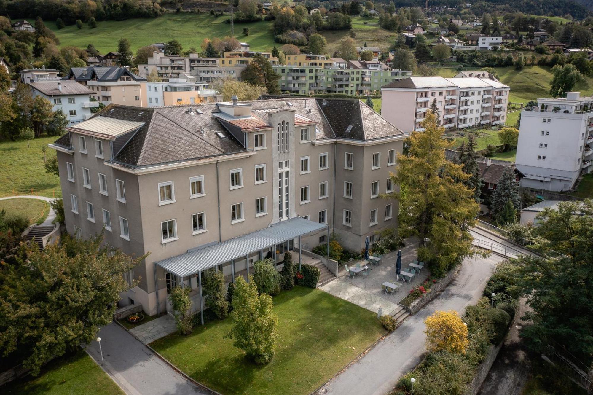 Hotel Haus Schoenstatt Contactless-Check-In Бриг Екстер'єр фото